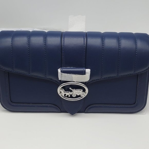 Coach Bags Coach Shoulder Bag With Linear Quilting 5567